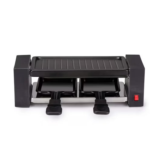 ALPINA Grillpfanne Raclette Grill für 2 Personen 400 W