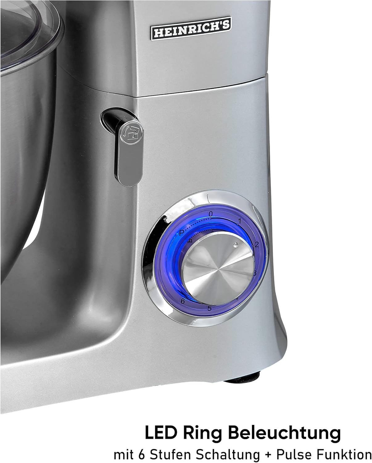 HEINRICHS 8078 pastell lila Küchenmaschine