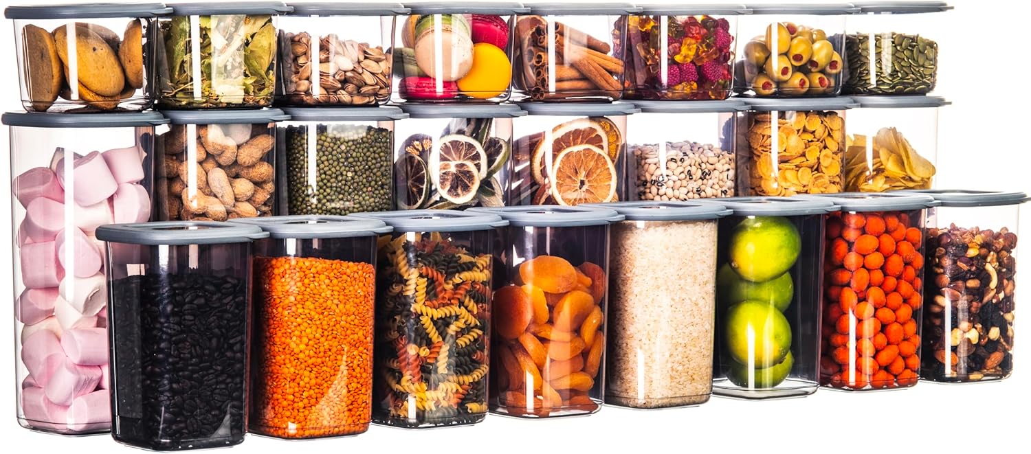 Fabona - Vorratsdosen mit Deckel (Luftdicht)