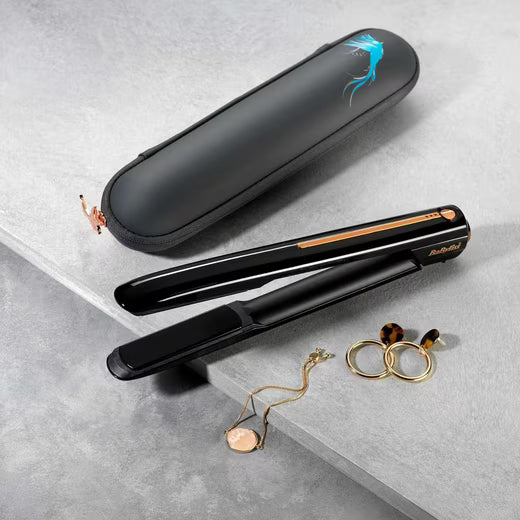 BABYLISS Glätteisen kabelloses Glätteisen mit Keramik-Heizplatten
