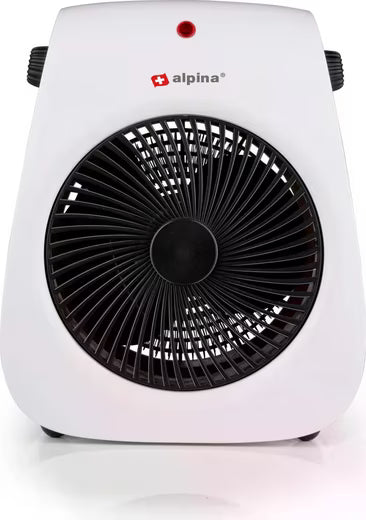alpina Heizlüfter 2000W, 4 Stufen Kippschutzschalter