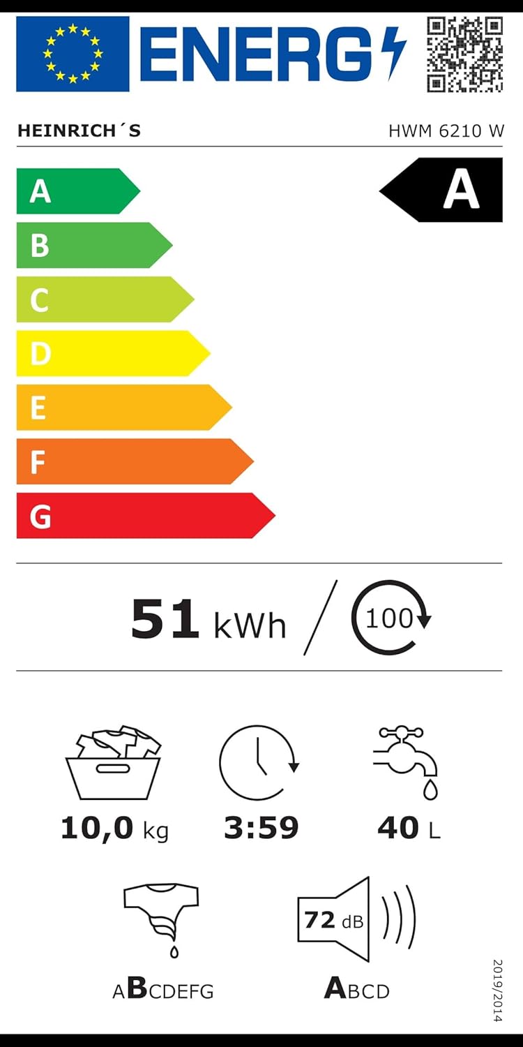 10kg Waschmaschine mit Steam-Funktion, 15 Programme, 1400 U/min, Inverter-Motor, LED-Display, Aqua-Stop, Kindersicherung, Energieklasse A, Titan-Grau