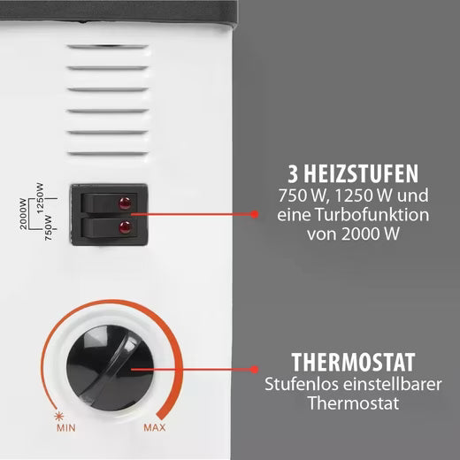 alpina Heizkörper Alpina Elektrischer Konvektor Heizung, Heizkörper 2000W